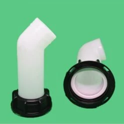 TINOR 2 Pcs Adaptateur De Réservoir D'eau, Vanne Cuve A Eau, Adaptateur De Réservoir De Vidange IBC Pour Réservoirs D'eau IBC, Vannes De Tonnage, Irrigation Agricole, Pipelines, Plastique, 60 MM(Blanc) 9 TINOR 2 Pcs Adaptateur De Réservoir D'eau, Vanne Cuve A Eau, Adaptateur De Réservoir De Vidange IBC Pour Réservoirs D'eau IBC, Vannes De Tonnage, Irrigation Agricole, Pipelines, Plastique, 60 MM(Blanc) -Promos Recuperation Magasin 55018777 3