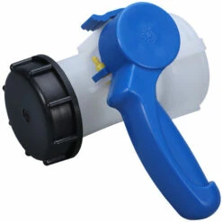 Vanne Papillon Avec écrou Flottant En Aluminium DN40 Pour Cuve 1000 Litres IBC,60mm,Starlight