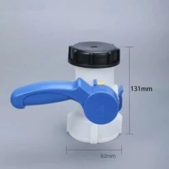 Vanne Papillon Avec écrou Flottant En Aluminium DN40 Pour Cuve 1000 Litres IBC，60mm，Starlight -Promos Recuperation Magasin 55490647 3