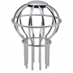 CHANCEY Crépine De Filtre En Acier Inoxydable 304 De Garde De Gouttière, Arrête Le Blocage Des Graines De Feuilles Et D'autres Outils De Nettoyage De Gouttièr - 38mm,SEMAket,argent