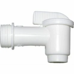 CYCLINGCOLORS Robinet Vanne De Fût Filetage 3/4" Plastique Bidon Tonneau 2 Bondes 30, 60 Ou 120 Et 220 Litres Clapet Vidange