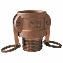 MULTITANKS Raccord Camlock Femelle - Embout Fileté Male En Laiton - Type B - Ø A: 1''____Ø B: 1''