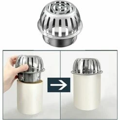 GUAZHUNIFR Filtres De Gouttière En Acier Inoxydable Protège-gouttières En Métal Protection Crapaudine De Gouttière Protection Gouttiere Antirouille Filtres De Gouttière Etanche Grille Goutiere.Gu.B/bon 11 GUAZHUNIFR Filtres De Gouttière En Acier Inoxydable Protège-gouttières En Métal Protection Crapaudine De Gouttière Protection Gouttiere Antirouille Filtres De Gouttière Etanche Grille Goutiere.Gu.B/bon -Promos Recuperation Magasin 57120283 5