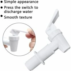 DECKON Plastique Robinet,Robinet De Tonneau, Distributeur De Boissons,pour Homebrew Barrel Fermenter Vin Bière Distributeur De Jus De Boisson Spigot(6 Pieces) -Promos Recuperation Magasin 57241659 3