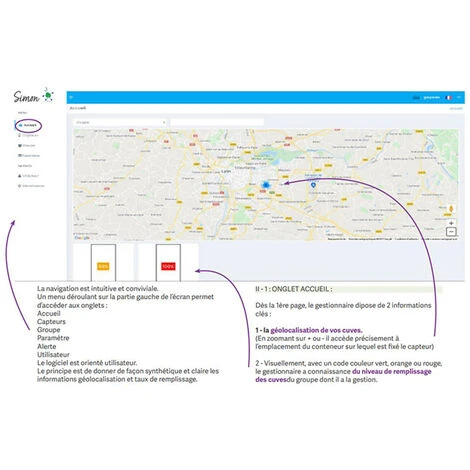 PLAST'UP ROTOMOULAGE CUVE EAU 4000L EQUIPEE DE LA SONDE DE REMPLISSAGE SIMON CLASSIQUE ABONNEMENT 2 ANS-Gris-140cm - Gris 5 PLAST'UP ROTOMOULAGE CUVE EAU 4000L EQUIPEE DE LA SONDE DE REMPLISSAGE SIMON CLASSIQUE ABONNEMENT 2 ANS-Gris-140cm - Gris – Image 3