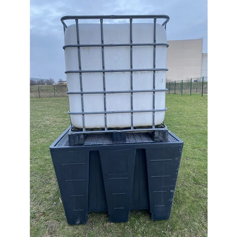 DARE WIN STORE CUVE DE STOCKAGE 1000L IBC RECONSTRUIT GRILLAGE ALIMENTAIRE-Marron-100cm - Marron 4 DARE WIN STORE CUVE DE STOCKAGE 1000L IBC RECONSTRUIT GRILLAGE ALIMENTAIRE-Marron-100cm - Marron – Image 2