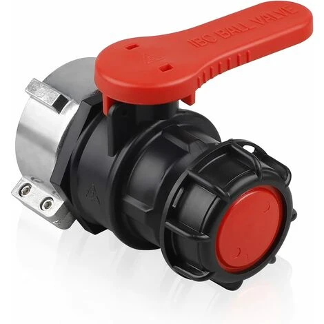 FLYME Adaptateur Réservoir IBC, Vanne Cuve Vanne Pour Cuve IBC, Adaptateur IBC Pour Réservoir, Robinet Cuve IBC DN50 (75 Mm) 3 FLYME Adaptateur Réservoir IBC, Vanne Cuve Vanne Pour Cuve IBC, Adaptateur IBC Pour Réservoir, Robinet Cuve IBC DN50 (75 Mm)