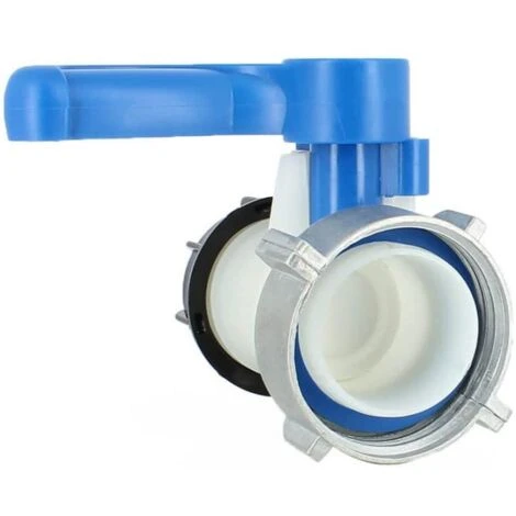 STARLIGHT SL.GT Vanne Papillon Avec écrou Flottant En Aluminium Pour Cuve 1000 Litres IBC,écrou S75X6 Et Sortie S60X6 5 STARLIGHT SL.GT Vanne Papillon Avec écrou Flottant En Aluminium Pour Cuve 1000 Litres IBC,écrou S75X6 Et Sortie S60X6 – Image 3