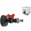 STARLIGHT SL.GT Adaptateur Pour IBC, Raccord De Sortie Pour Réservoir D'eau De Jardin Avec Robinet Et Téton S60X6 -Promos Recuperation Magasin 58150439 1