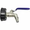 AOUGO Robinet De Réservoir 1000L, Robinet Pour Collecteur D'eau De Pluie IBC, Adaptateur De Réservoir, Adaptateur De Réservoir De Vidange, Robinet En Laiton En PP Filetage Grossier 60 Mm (bleu 3/4") 1 AOUGO Robinet De Réservoir 1000L, Robinet Pour Collecteur D'eau De Pluie IBC, Adaptateur De Réservoir, Adaptateur De Réservoir De Vidange, Robinet En Laiton En PP Filetage Grossier 60 Mm (bleu 3/4") -Promos Recuperation Magasin 58574153 1