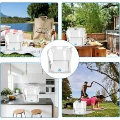 STARLIGHT SL.GT 2 Pièces Réservoir D'eau Sac D'eau Pliable PE Conteneur D'eau Sac De Stockage D'eau Pliant Poche D'eau,Grande Capacité Bidons Avec Robinet(5L+10L) 11 STARLIGHT SL.GT 2 Pièces Réservoir D'eau Sac D'eau Pliable PE Conteneur D'eau Sac De Stockage D'eau Pliant Poche D'eau,Grande Capacité Bidons Avec Robinet(5L+10L) -Promos Recuperation Magasin 59206735 5