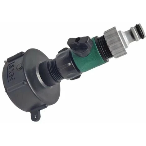 FR-LIFE BR-Vie Adaptateurs IBC Pour Tuyau D'eau, Connecteur De Réservoir D'eau IBC S60X6 Avec Robinet Pour L'irrigation Agricole, Jardin, Balcon 3 FR-LIFE BR-Vie Adaptateurs IBC Pour Tuyau D'eau, Connecteur De Réservoir D'eau IBC S60X6 Avec Robinet Pour L'irrigation Agricole, Jardin, Balcon