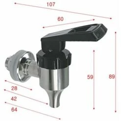 FR-LIFE BR-Vie Distributeur à Boisson Robinet De Bière Distributeur Pour Boissons In Acier Inoxydable, 16mm -Promos Recuperation Magasin 59637645 2