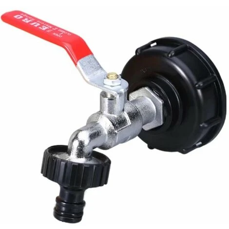 Cisea Robinet De Réservoir, Adaptateur De Robinet De Jardin, Connecteur De Robinet, Robinet De Jardin Pour La Collecte Des Eaux De Pluie (adaptateur En Plastique 3/4") 3 Cisea Robinet De Réservoir, Adaptateur De Robinet De Jardin, Connecteur De Robinet, Robinet De Jardin Pour La Collecte Des Eaux De Pluie (adaptateur En Plastique 3/4")