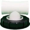 DENUOTOP Filtre De Couvercle IBC Lavable En Nylon Avec Couvercle Pour Réservoir D'eau De Pluie IBC 1000 Litres DN 75 Feutre Aiguilleté (noir 165 Mm Type T) -Promos Recuperation Magasin 60171628 1