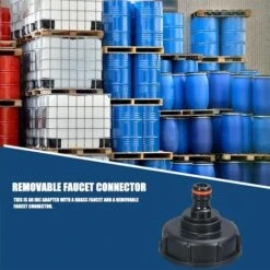 AOUGO IBC Raccord Robinet En Laiton Connecteur Sortie Raccord Vanne Robinet Raccords De Tuyau D'arrosag IBC Pour Robinet De Jardin En Laiton Avec Raccord 8 AOUGO IBC Raccord Robinet En Laiton Connecteur Sortie Raccord Vanne Robinet Raccords De Tuyau D'arrosag IBC Pour Robinet De Jardin En Laiton Avec Raccord -Promos Recuperation Magasin 60281929 3