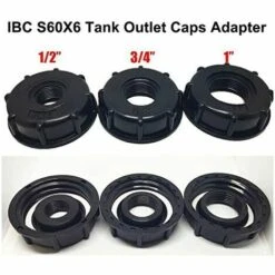 TOPHOMER Raccord PVC S60x6 Taraud¨¦ 60 Mm 1" Bouchon Femelle, Plastique IBC Eau R¨¦servoir Couvercle Adaptateur Pour Cube IBC 1000 Litres (1'') 11 TOPHOMER Raccord PVC S60x6 Taraud¨¦ 60 Mm 1" Bouchon Femelle, Plastique IBC Eau R¨¦servoir Couvercle Adaptateur Pour Cube IBC 1000 Litres (1'') -Promos Recuperation Magasin 60935514 5