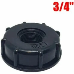 TOPHOMER S60X6 Adaptateur Robinet De R¨¦servoir IBC Pi¨¨ces Raccord Vanne Rempla Peut ¨ºtre Utilis¨¦ Comme Contacteur Rapide, Adapt¨¦ ¨¤ La Vanne IBC -Promos Recuperation Magasin 60935574 5