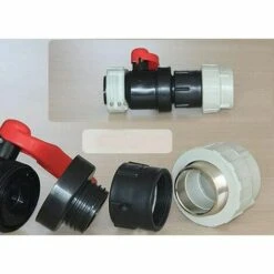 TOPHOMER 1000 L IBC L'eau Réservoir 50 Mm 2 Pouces D'eau Tuyau De Jardin Robuste BSP Adaptateur Barils Pièces De Soupape -Promos Recuperation Magasin 60936017 5