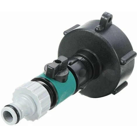 TOPHOMER S60X6 Adaptateur Pour Tuyau D'eau IBC,Connecteur Pour R¨¦servoir D'eau De Jardin IBC Avec Robinet Pour Irrigation Agricole,Jardin, Balcon Pour Huile, Carburant, Eau 3 TOPHOMER S60X6 Adaptateur Pour Tuyau D'eau IBC,Connecteur Pour R¨¦servoir D'eau De Jardin IBC Avec Robinet Pour Irrigation Agricole,Jardin, Balcon Pour Huile, Carburant, Eau