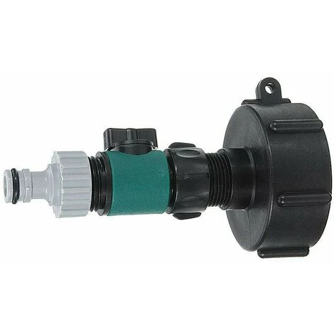 TOPHOMER S60X6 Adaptateur Pour Tuyau D'eau IBC,Connecteur Pour R¨¦servoir D'eau De Jardin IBC Avec Robinet Pour Irrigation Agricole,Jardin, Balcon Pour Huile, Carburant, Eau 5 TOPHOMER S60X6 Adaptateur Pour Tuyau D'eau IBC,Connecteur Pour R¨¦servoir D'eau De Jardin IBC Avec Robinet Pour Irrigation Agricole,Jardin, Balcon Pour Huile, Carburant, Eau – Image 3