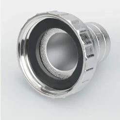 FLYME Robinet Cuve 1000L Recuperateur Eau De Pluie, Adaptateur Réservoir D'eau IBC 1/2' Double Pluie,Robinet En Matériau Alliage Fabriqué PP Filetage Gros 60 Mm -Promos Recuperation Magasin 61127164 3