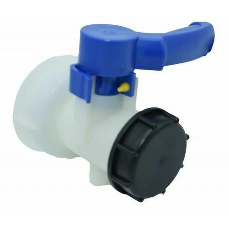 OUSUDELA Vanne Pour Cuve IBC 1000 Litres 2" / 62 Mm Vanne Papillon Intégrée En Plastique DN40 (62 Mm) 3 OUSUDELA Vanne Pour Cuve IBC 1000 Litres 2" / 62 Mm Vanne Papillon Intégrée En Plastique DN40 (62 Mm)