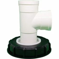 DONTODENT IBC Filtre De Couvercle En Nylon Lavable Avec Couvercle Pour Réservoir D'eau De Pluie IBC 1000 Litres DN 75 Feutre Aiguilleté (noir 165 Mm Vertical)