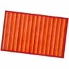 EMMEVI Tapis En Bois De Bambou Cuisine Salle De Bain Chambre Anti-dérapant Petit Déjeuner Napperon Rouge - 50x135 Cm