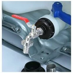 SINCèREETALI Adaptateur De Réservoir De Robinet IBC Double Pluie 1/2' Filetage Grossier En Alliage PP, Fabrication De Robinets 7 SINCèREETALI Adaptateur De Réservoir De Robinet IBC Double Pluie 1/2' Filetage Grossier En Alliage PP, Fabrication De Robinets -Promos Recuperation Magasin 63816064 3