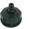 SINCèREETALI Adaptateur De Réservoir IBC En Plastique S60X6 - Bouchon Fileté Grossier Vers Robinet 1,9 Cm - Adaptateur De Robinet Pour Vanne De Tonne IBC -Promos Recuperation Magasin 63820004 1