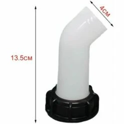 SINCèREETALI Adaptateur De Réservoir D'eau 2 Pièces, Vanne De Réservoir D'eau, Adaptateur De Réservoir De Vidange IBC Pour Réservoirs D'eau IBC, Vannes De Tonnage, Irrigation Agricole, Pipelines, Plastique, 60 Mm (blanc) -Promos Recuperation Magasin 63820475 5