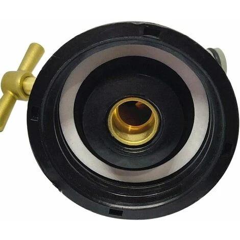 SINCèREETALI S60X6 IBC Réservoir Vers Adaptateur De Robinet De Jardin En Laiton Avec Connecteur De Tuyau 1/2" Pour Huile, Carburant, Eau 4 SINCèREETALI S60X6 IBC Réservoir Vers Adaptateur De Robinet De Jardin En Laiton Avec Connecteur De Tuyau 1/2" Pour Huile, Carburant, Eau – Image 2