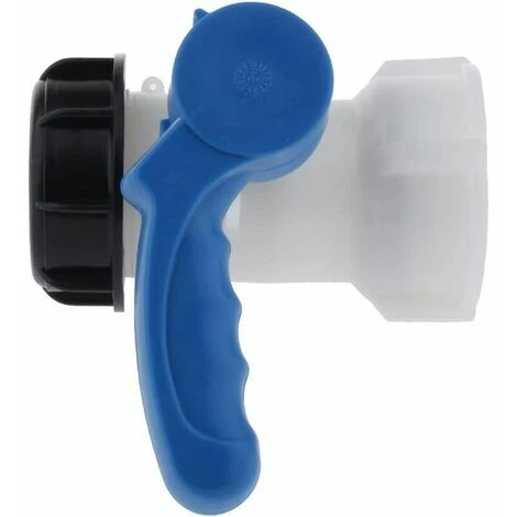 SINCèREETALI Vanne Papillon De Rechange Pour Cuve IBC Jusqu'à 1000 L Ou Citerne, Avec Adaptateur Pour Bride DN50 (75 Mm, Polypropylène) 4 SINCèREETALI Vanne Papillon De Rechange Pour Cuve IBC Jusqu'à 1000 L Ou Citerne, Avec Adaptateur Pour Bride DN50 (75 Mm, Polypropylène) – Image 2