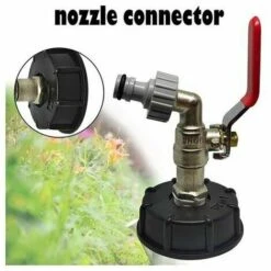 GroupM Laiton S60 * 6 Variable 1/2 Robinet En Plastique Sucette Tonne Seau Accessoires Robinet 1/2 Pouce Valve -Promos Recuperation Magasin 63894590 2