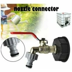 GroupM Laiton S60 * 6 Variable 1/2 Robinet En Plastique Sucette Tonne Seau Accessoires Robinet 1/2 Pouce Valve -Promos Recuperation Magasin 63894590 3