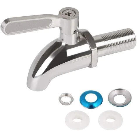 EINEMGELD Robinet De Tonneau,Distributeur De Boissons,Robinet Pour Tonneau De Bière, Robinet Pour Vin - En Acier Inoxydable Et Taille De 12mm 6 EINEMGELD Robinet De Tonneau,Distributeur De Boissons,Robinet Pour Tonneau De Bière, Robinet Pour Vin - En Acier Inoxydable Et Taille De 12mm – Image 4