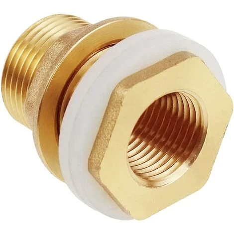 ARC-EN-CIéL 2 Pièces Dn20 3/4 Laiton Réservoir D'eau Tuyau D'eau Raccord Adaptateur Robinet Douille De Seau à Pluie Douille De Réservoir En Laiton Pour Robinet Seau De Pluie Réservoir D'eau, Arcenciél 6 ARC-EN-CIéL 2 Pièces Dn20 3/4 Laiton Réservoir D'eau Tuyau D'eau Raccord Adaptateur Robinet Douille De Seau à Pluie Douille De Réservoir En Laiton Pour Robinet Seau De Pluie Réservoir D'eau, Arcenciél – Image 4