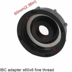 MERéTéET 2 Pièces IBC Adaptateur De Réservoir De Vidange Plastique Eau Réservoir Couvercle Adaptateur IBC Adaptateurs Raccords Filetages Épais Robinets 1/2 Pouce Noir,KoleZy 9 MERéTéET 2 Pièces IBC Adaptateur De Réservoir De Vidange Plastique Eau Réservoir Couvercle Adaptateur IBC Adaptateurs Raccords Filetages Épais Robinets 1/2 Pouce Noir,KoleZy -Promos Recuperation Magasin 64707105 3