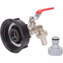 Devenirriche Robinet Cuve 1000L Robinet Recuperateur Eau De Pluie, Adaptateur De Réservoir D'eau IBC 1/2" Double Robinet Recuperateur Eau De Pluie,Robinet En Laiton Fabriqué En PP Filetage Gros 60 Mm (1pc) 10 Devenirriche Robinet Cuve 1000L Robinet Recuperateur Eau De Pluie, Adaptateur De Réservoir D'eau IBC 1/2" Double Robinet Recuperateur Eau De Pluie,Robinet En Laiton Fabriqué En PP Filetage Gros 60 Mm (1pc) -Promos Recuperation Magasin 64756271 4