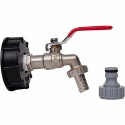 Devenirriche Robinet Cuve 1000L Robinet Recuperateur Eau De Pluie, Adaptateur De Réservoir D'eau IBC 1/2" Double Robinet Recuperateur Eau De Pluie,Robinet En Laiton Fabriqué En PP Filetage Gros 60 Mm (1pc) 11 Devenirriche Robinet Cuve 1000L Robinet Recuperateur Eau De Pluie, Adaptateur De Réservoir D'eau IBC 1/2" Double Robinet Recuperateur Eau De Pluie,Robinet En Laiton Fabriqué En PP Filetage Gros 60 Mm (1pc) -Promos Recuperation Magasin 64756271 5