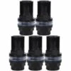 BAICCCF Robinet De Cuve De Récupération D'eau Adaptateur De Tuyau D'aquarium En PVC Connecteur Adaptateur De Convertisseur De Tuyau 5 Pièces Raccord De Tuyau De Remplissage Adaptateur De Tube D'air (25mm)
