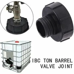 BAICCCF Robinet De Cuve De Récupération D'eau Adaptateur Ibc à 45 Degrés Dn80 3 Pouces S100x8 à Dn50 2 Pouces S60x6 Adaptateur De Connecteur De Réservoir Ibc Adaptateur De Tuyau De Tuyau D'arrosage De Remplacement -Promos Recuperation Magasin 64771349 5