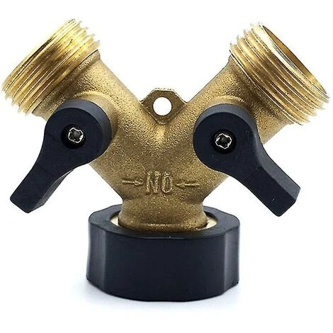 BAICCCF Robinet De Cuve De Récupération D'eau Connecteur En Y, Connecteur De Tuyau, Robinet De Machine à Laver Double, Distributeur En Y à 2 Voies, 3/4 Pouces Pour Connecter 2 Appareils, Pour Robinet De Jardin, Fo 3 BAICCCF Robinet De Cuve De Récupération D'eau Connecteur En Y, Connecteur De Tuyau, Robinet De Machine à Laver Double, Distributeur En Y à 2 Voies, 3/4 Pouces Pour Connecter 2 Appareils, Pour Robinet De Jardin, Fo