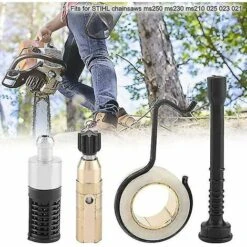 BAICCCF Robinet De Cuve De Récupération D'eau Ensemble De Filtre De Pompe à Huile Engrenage à Vis Sans Fin Tuyau D'huile Kit De Filtre à Huile Kit D'accessoires De Jardinage Outil De Jardin Intérieur Extérieur Pour Ms 250 Ms230 Ms 210 -Promos Recuperation Magasin 64771381 5