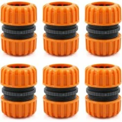 BAICCCF Robinet De Cuve De Récupération D'eau Kit De Réparation De Tuyau D'arrosage - 10 Pièces à Connecter 19 Mm (3/4 Pouce), Pour Une Connexion Facile Et Rapide Ou Un Tuyau De Réparation Sans Outils