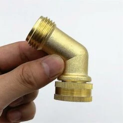 BAICCCF Robinet De Cuve De Récupération D'eau 3/4" Connecteur En Laiton à Filetage Femelle/mâle, Raccord De Tube De Tuyau D'arrosage à Angle De 130 Degrés, Accessoires D'adaptateur De Réservoir D'eau 10 BAICCCF Robinet De Cuve De Récupération D'eau 3/4" Connecteur En Laiton à Filetage Femelle/mâle, Raccord De Tube De Tuyau D'arrosage à Angle De 130 Degrés, Accessoires D'adaptateur De Réservoir D'eau -Promos Recuperation Magasin 64771387 4