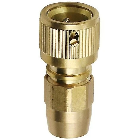 BAICCCF Robinet De Cuve De Récupération D'eau Connecteur De Tuyau Extensible Adaptateur De Tuyau En Laiton 4 BAICCCF Robinet De Cuve De Récupération D'eau Connecteur De Tuyau Extensible Adaptateur De Tuyau En Laiton – Image 2