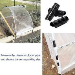 BAICCCF Robinet De Cuve De Récupération D'eau Lot De 24 Clips Pour Tube De Serre De 24 A 26 Mm De Diamètre -Promos Recuperation Magasin 64771395 4