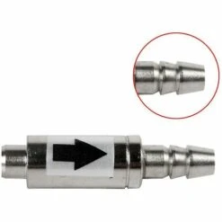 BAICCCF Robinet De Cuve De Récupération D'eau Clapet Anti-retour Anti-corrosion Et Durable De CO2 D'acier Inoxydable Pour Le Diffuseur Et L'air De Co2 D'aquarium De Système De Co2 D'aquarium, Argent 9 BAICCCF Robinet De Cuve De Récupération D'eau Clapet Anti-retour Anti-corrosion Et Durable De CO2 D'acier Inoxydable Pour Le Diffuseur Et L'air De Co2 D'aquarium De Système De Co2 D'aquarium, Argent -Promos Recuperation Magasin 64771405 3